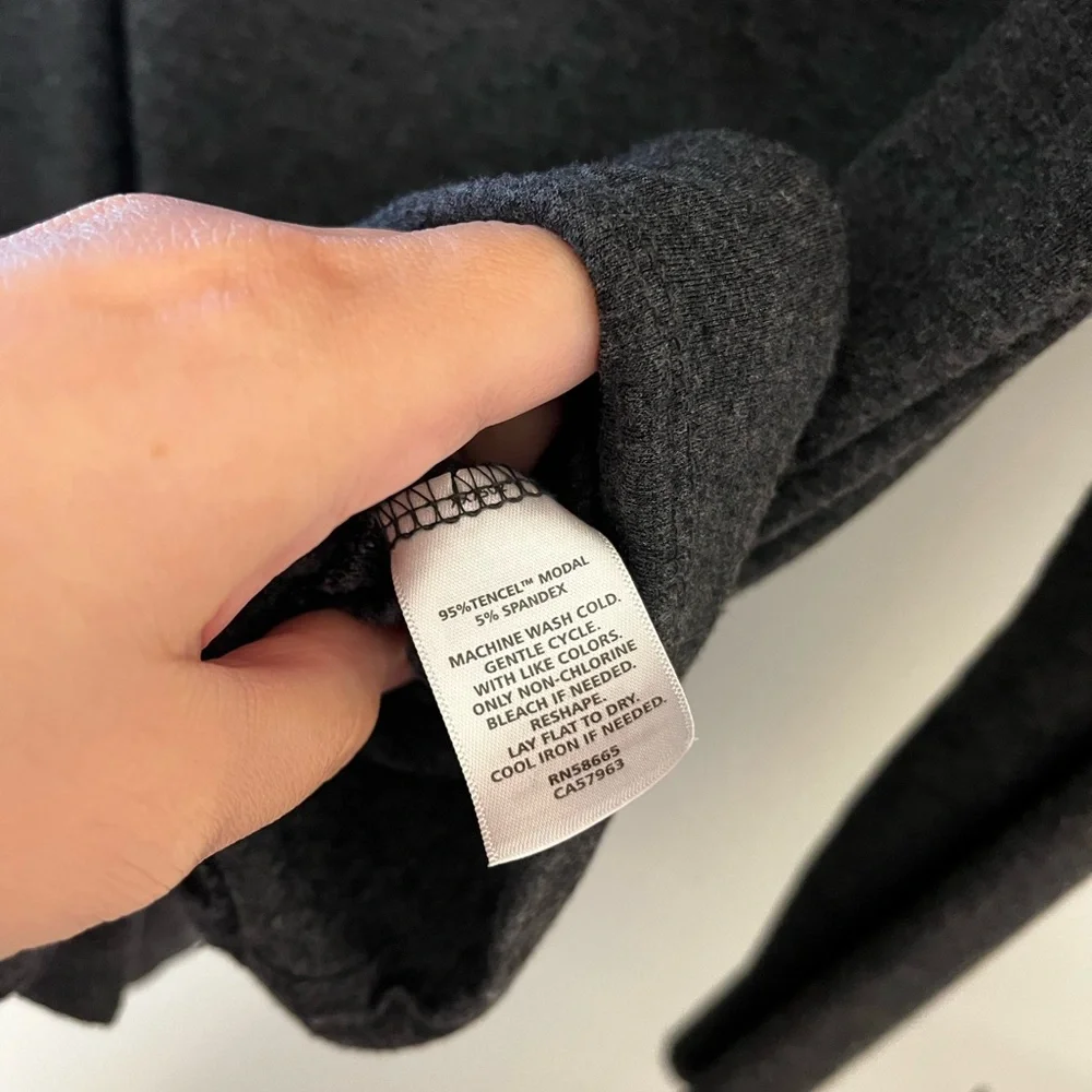 Halogen Crewneck Long Sleeve T-Shirt~ size XL - Picture 4 of 4